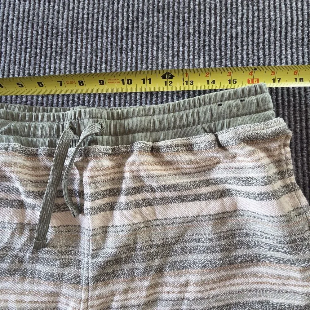 O'Neill Striped Shorts Green Men's Size L